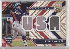 2018 Panini Elite Extra Edition USA Materials Gold 95/99 Steele Walker 0b2