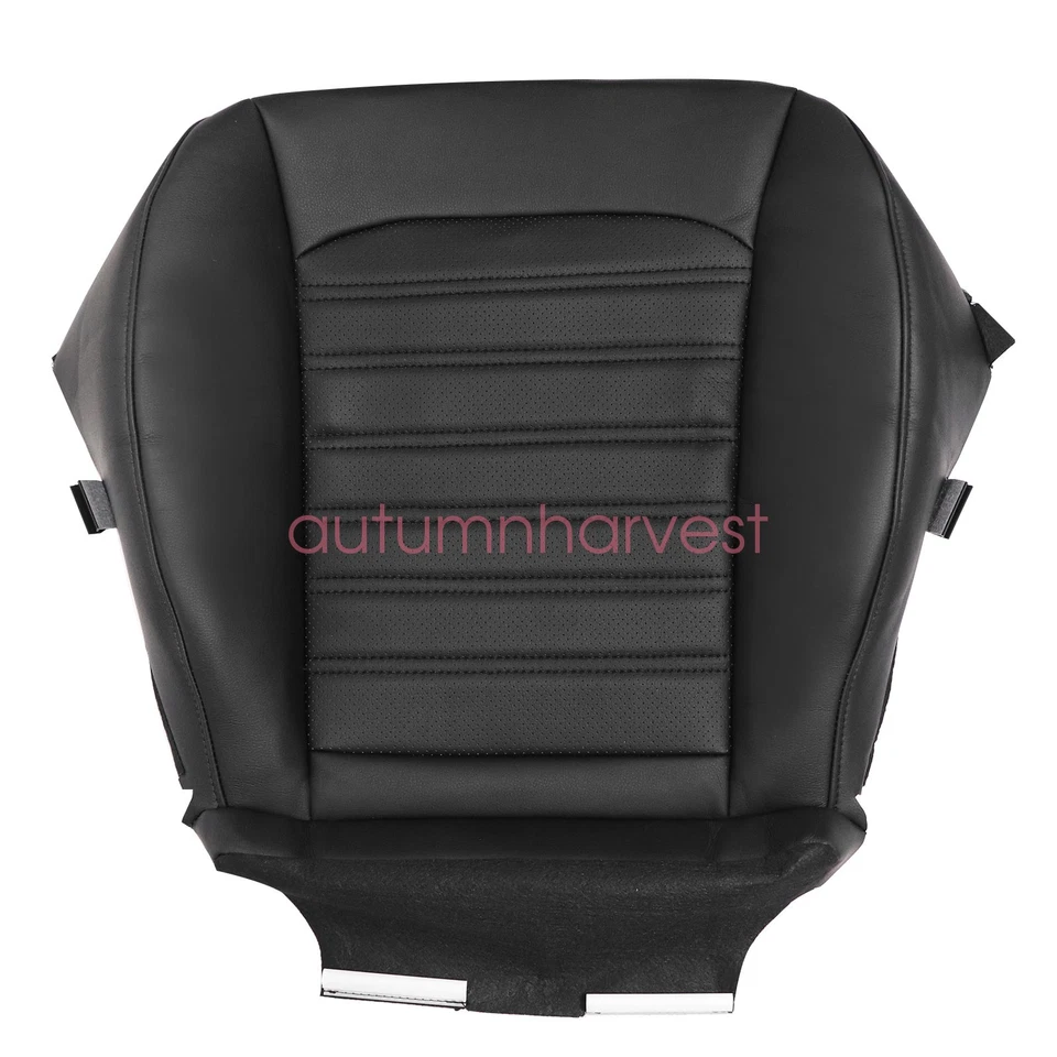 Cubierta de asiento perforada inferior del conductor negra de repuesto para Ford Fusion 2013 2014 Foto 2 de 4