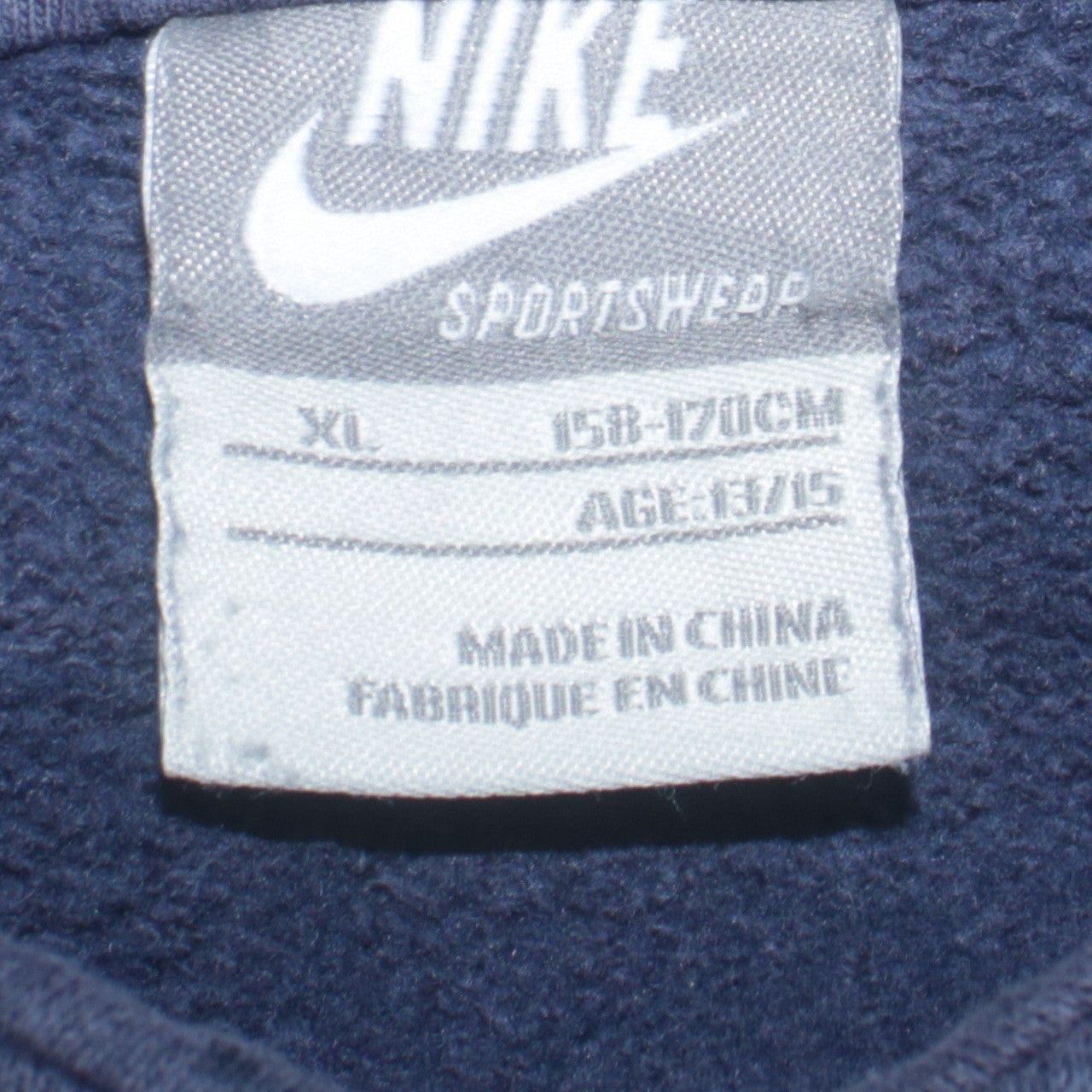 Nike Blue Hoodie Womens Xl image 6