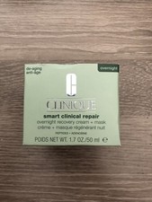 Clinique Smart Clinical Repair Overnight Recovery Cream  Mask 1.7 oz New