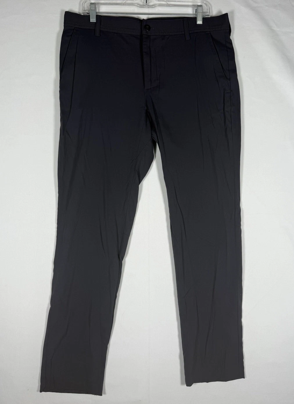 LL Bean Pants Men’s 34x30 Gray Blue Nylon Spandex Outdoor Hiking Fishing 521659