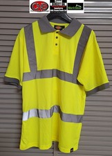 Dickies Hi vis Polo Shirt Size Large Ex Display Clearance