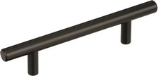 Cabinet Pull Black Bronze 33/4 Inch 96mm Center to Center Bar Pull 1 PCS