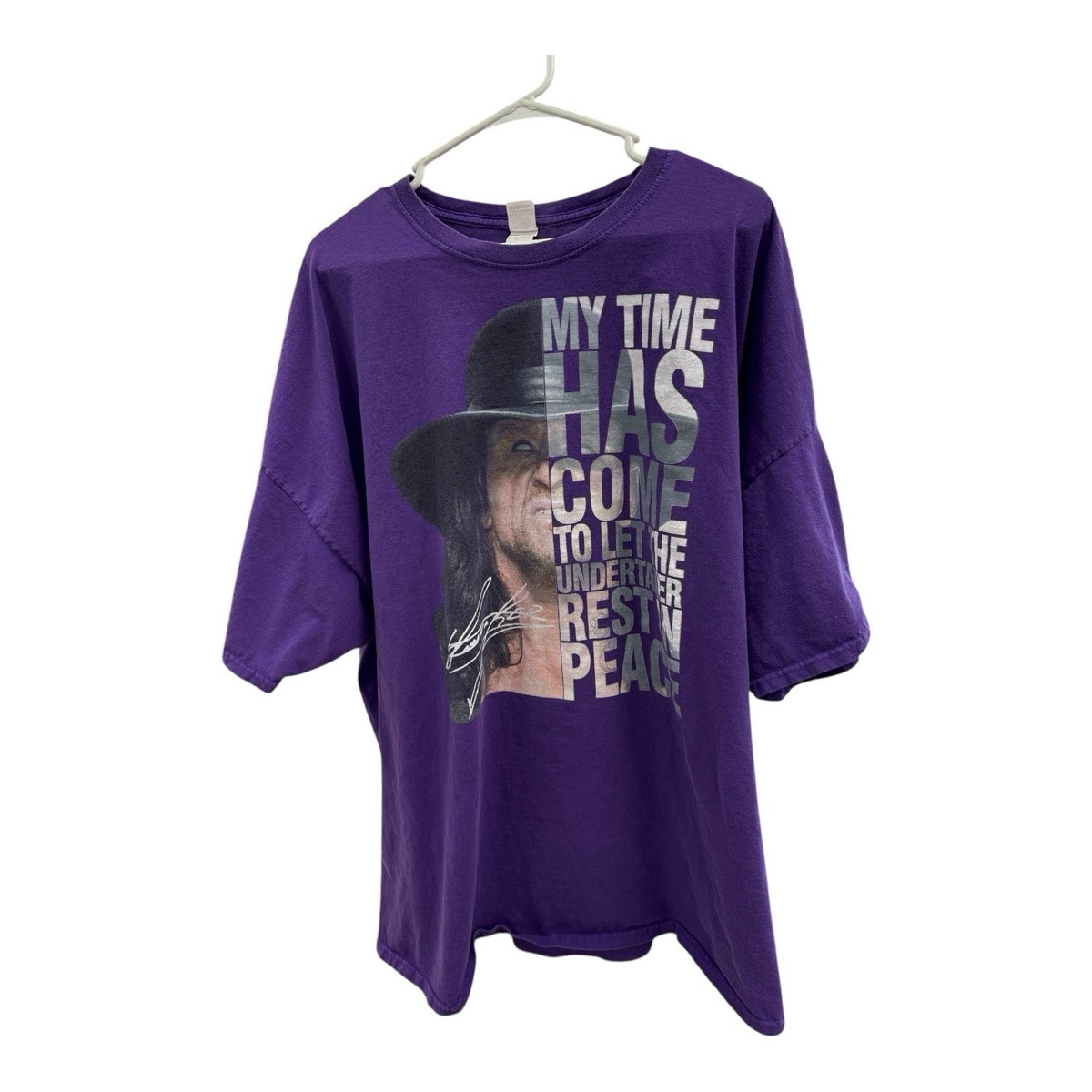 Fruit of the Loom WWE The Undertaker MY TIME HAS COME TO LET
