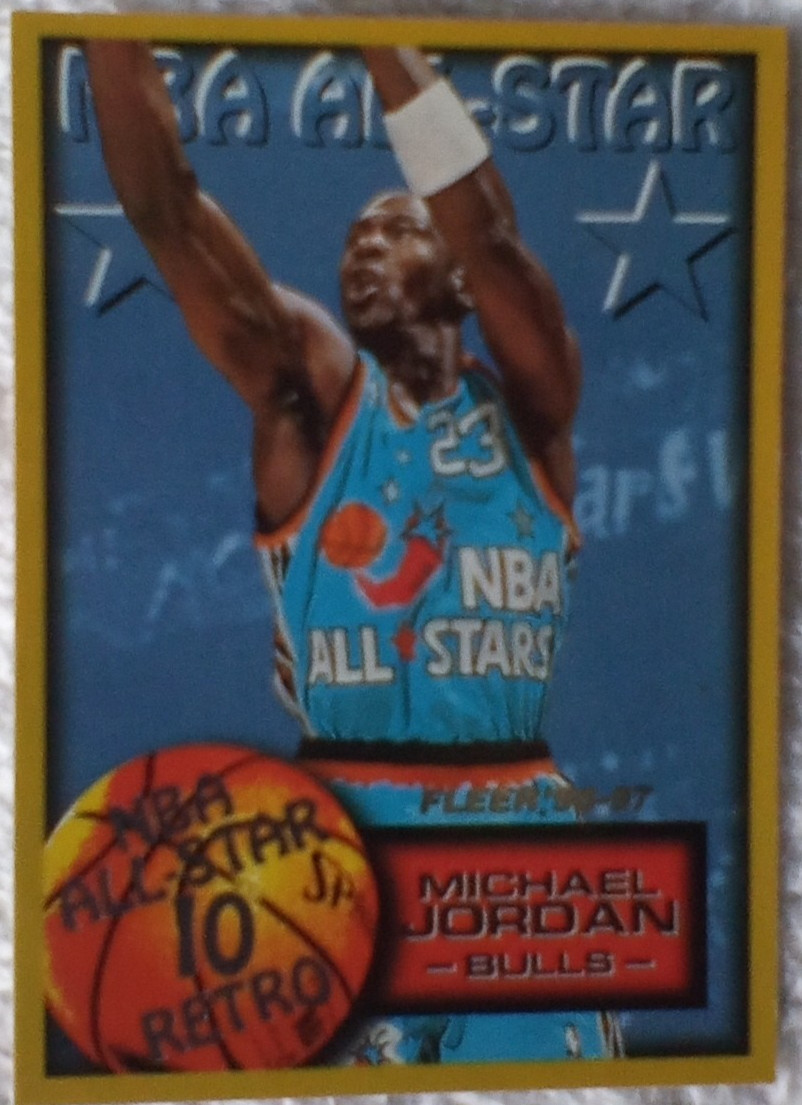 1996-97 Fleer - NBA All-Star Retro Michael Jordan #282