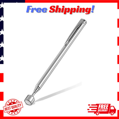Portable Telescopic Magnetic Pick Up Rod Tool Stick Extending Magnet 25.6'' 1.5LB