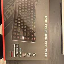 ASUS ROG Falchion Ace 75 HE Wired Gaming Keyboard Black RGB QWERTY EN