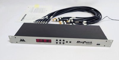 M-AUDIO DIGIPATCH with 12 RCA SPDIF Cables - Digital Patchbay Router S/PDIF ADAT