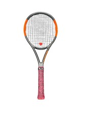 Wilson Burn 100 Team V2 Used Tennis Racquet Grip Size 4 1/8