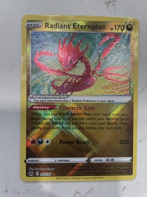 Radiant Eternatus 105/159 - Crown Zenith MINT