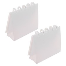 2 Pcs Stage Photo Album Stand Holder Table Top Picture Card Display