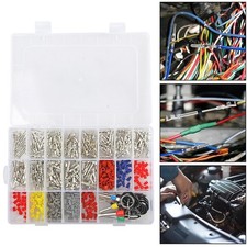 Assorted Automotive Electrical Connector Pins 518 PCS Terminal Kit Wiring Set