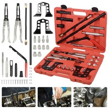 KFZ Druckluft Ventilfederspanner Ventilschaftdichtung wechseln Montage Werkzeug.