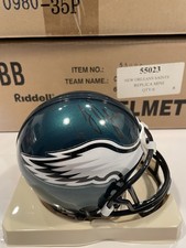 Jon Runyan signed Philadelphia Eagles Autograph Mini Helmet w/