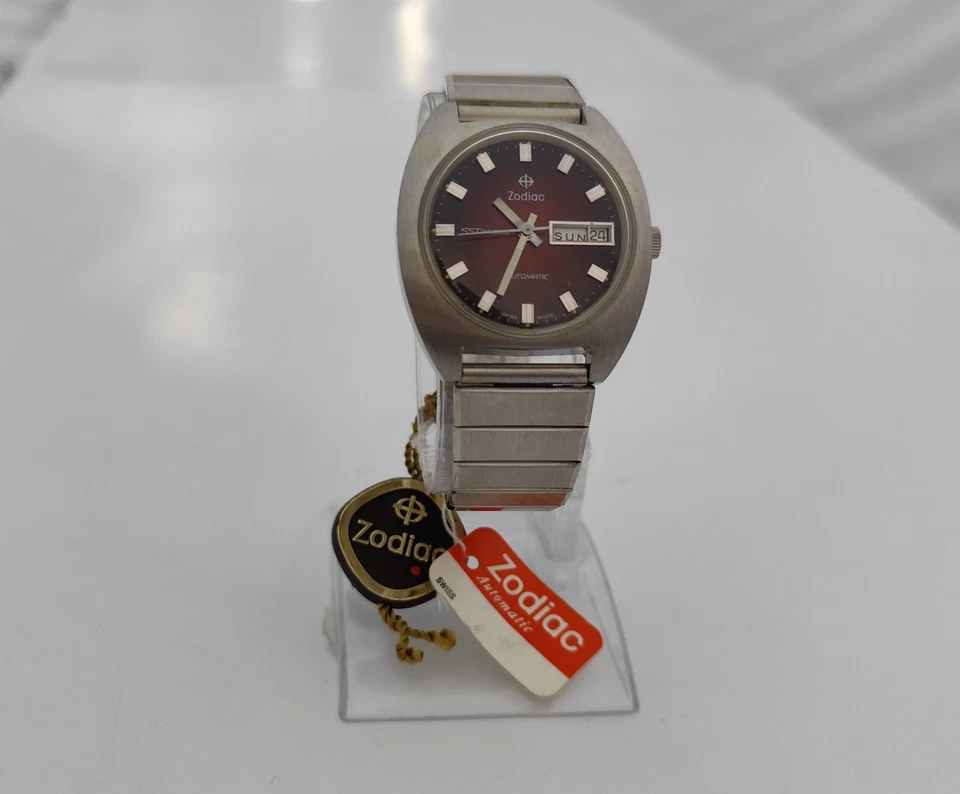 Zodiac NOS Ref 862 613 2168 Automatic Cal 86 Men's Watch - Image 2 of 4