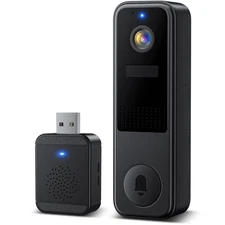 Belleye DB4 2K Battery Video Doorbell – Wireless Camera with Chime & AI Detect