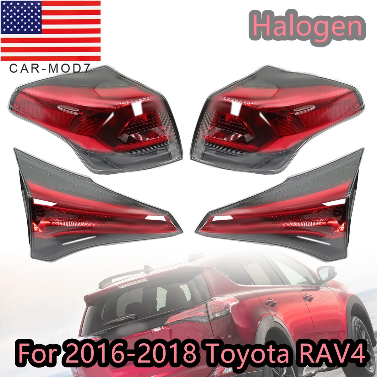 25+ Tail Light Assemblies for 2016 Toyota RAV4 for sale | Updated