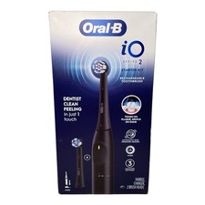 New Sealed Oral B iO Series 2 Rechargeable Electric Toothbrush Black