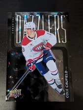 2025-26 Upper Deck Dazzlers #DZ-13 COLE CAUFIELD * Black * SSP
