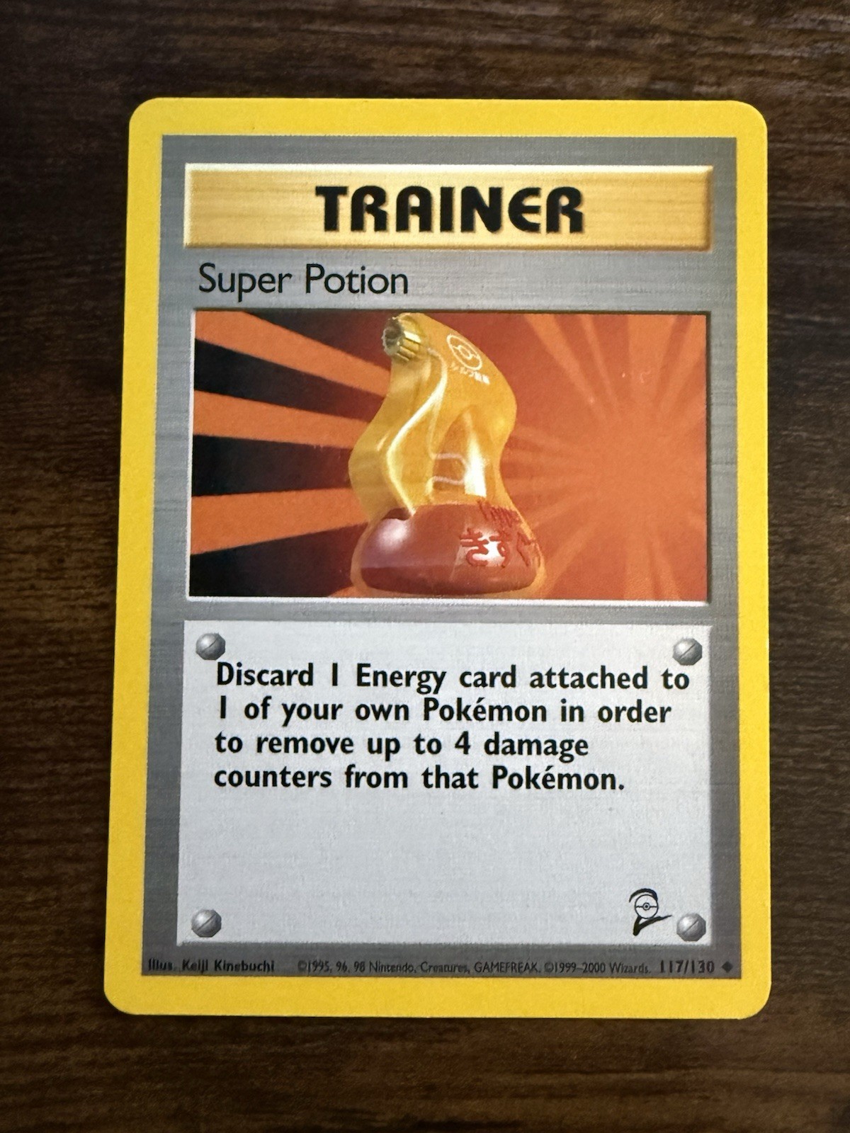 Super Potion 117/130 Base Set 2 Regular