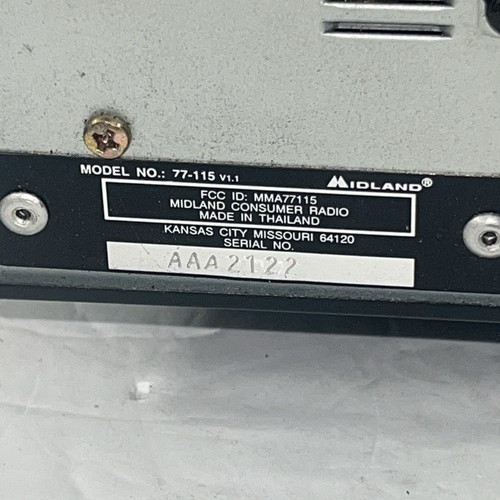 Radio CB Midland Weather Max lll 77-115 40 canali senza microfono - Foto 7 di 9