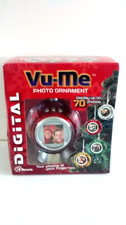 VU-ME Digital Photo Ornament Display - 70 Photos Full 1.5" LCD Screen NEW