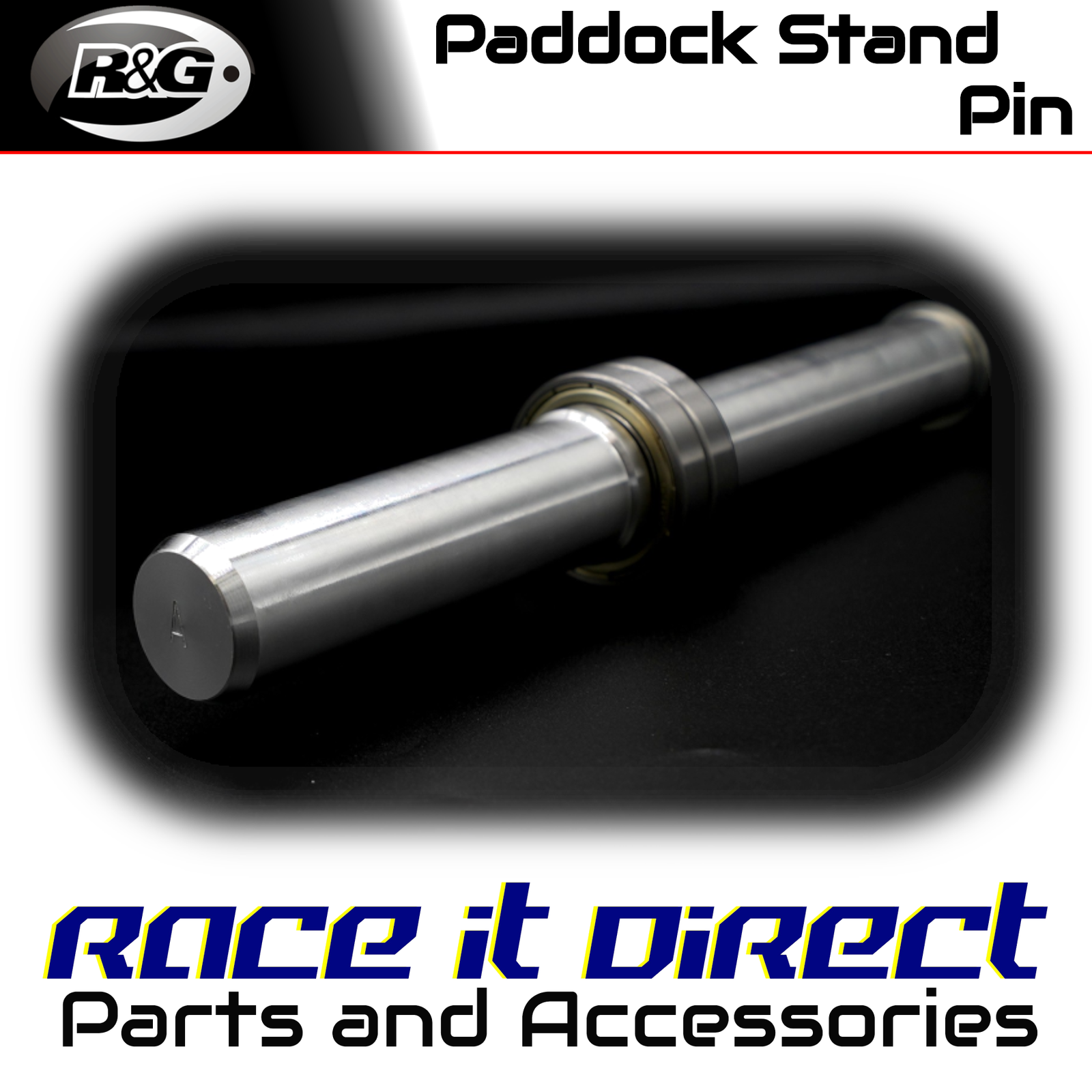 Workshop Paddock Stand Pins for Triumph Tiger 1050 Sport 2013-2018 R&G