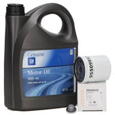 5L ORIGINAL GM Opel Motoröl Öl 10W40 + Ölfilter ASTRA CORSA VECTRA ZAFIRA