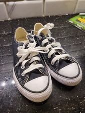 Converse Chuck Taylor All Star OX Low Shoes Sneakers Black Little Kids 11