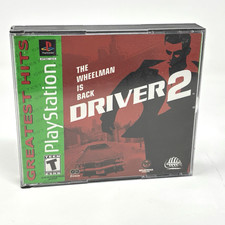 Driver 2 Greatest Hits (2001) w Manual Playstation 1 PS1 Complete