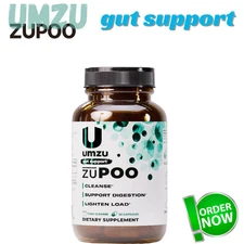UMZU zuPOO Colon Cleanse & Gut Support Supplement – 30 Capsules Detox