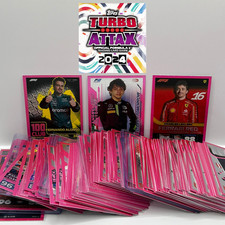 2024 Topps Turbo Attax Formula 1 F1 UK - Pick Choose Single Pink Parallels