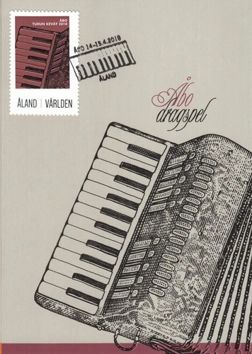 Accordion Dragspel Music Special Exhibition Turku Card Aland Finland FDC 2018