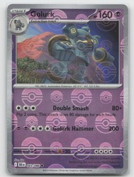 Golurk (Poke Ball Pattern) 043/086 SV: Black Bolt