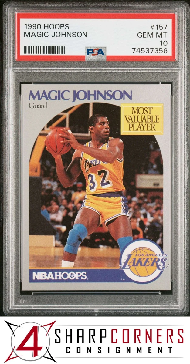 Magic Johnson Professional Sports Authenticator (PSA) Basketball