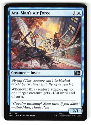 Ant-Man's Air Force #759 (NM) (Non-Foil) (U) (MSC) Magic MTG