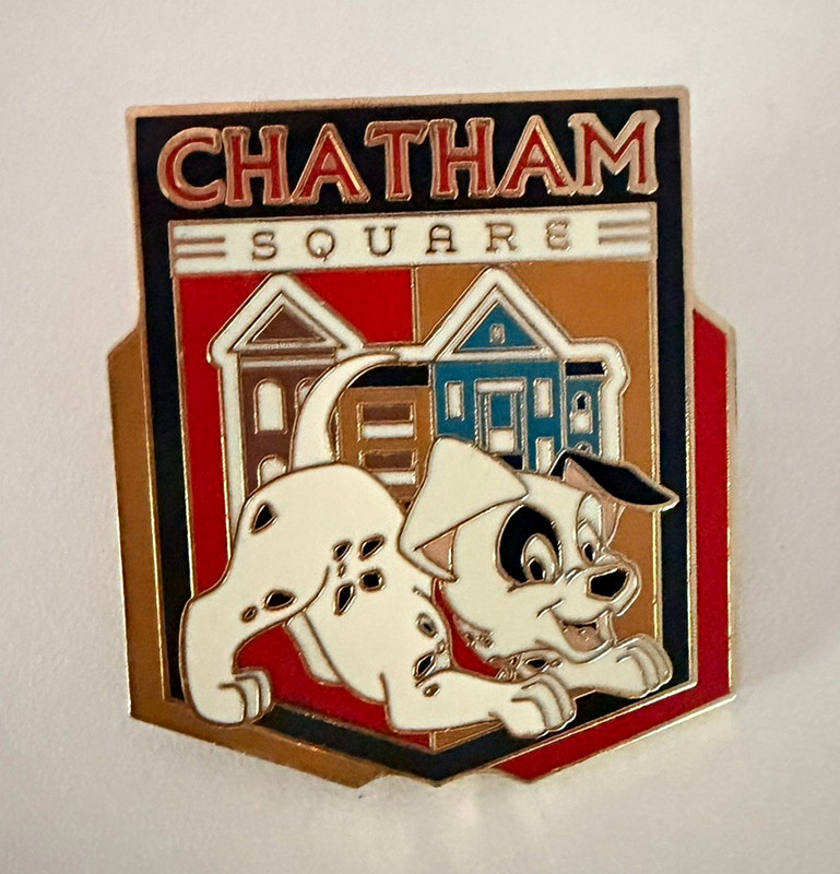Disney 101 Dalmatians Chatham Square Dalmatian Dog Single Pin