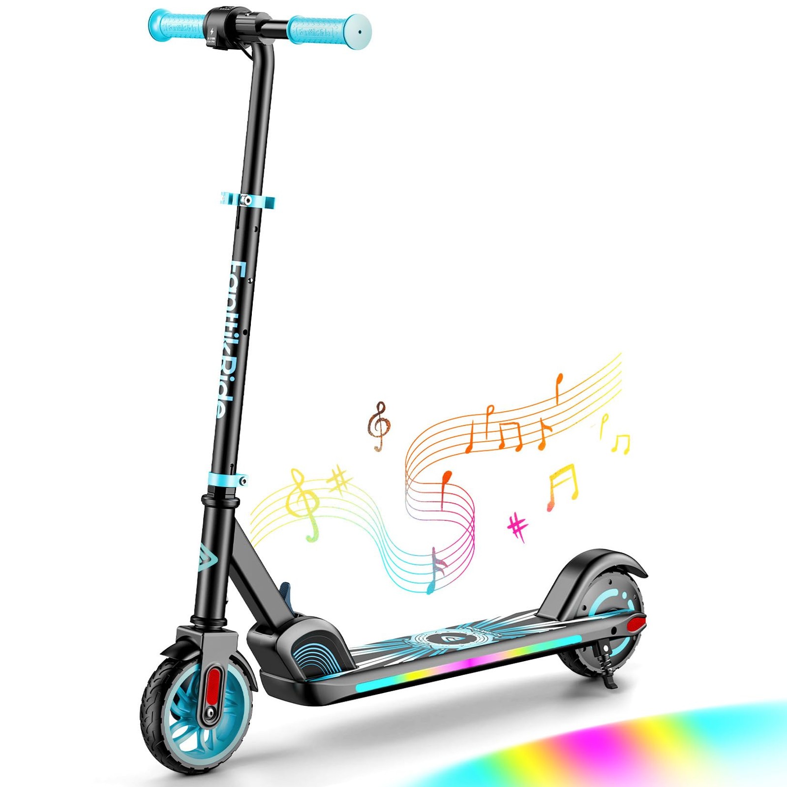 FanttikRide C9 Apex Kids Electric Scooter for Ages 8-12 with Adjustable Handlebar Height