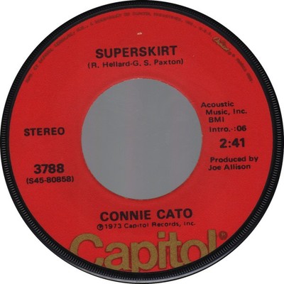 Connie Cato - Superskirt / Big Stick Of Dynamite (7'', Single, Win)