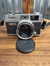 Vintage Canon Canonet G-III QL 35mm Rangefinder Camera w/ 40mm f/1.7 Lens Cap