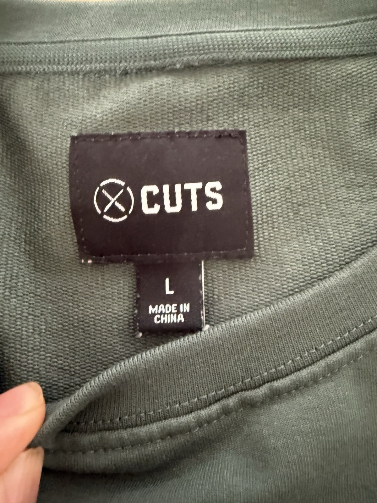 Cuts Hyperloop Pullover Crew Sweatshirt. Size L. … - image 2