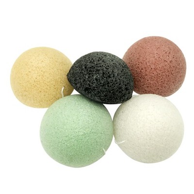 5 Pcs Natural Face Sponge Set Facial Cleaning Sponge for Oily Prone Skin