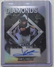 2025 Leaf Metal James Tibbs “Diamonds in the Rough” auto #’d to 35 Dodgers!