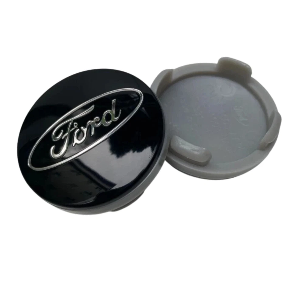 4x BLACK-BLUE FORD CENTRE CAPS 54MM ALLOY WHEEL FITS MOST MODELS FOCUS FIESTA KA - Image 4 of 4