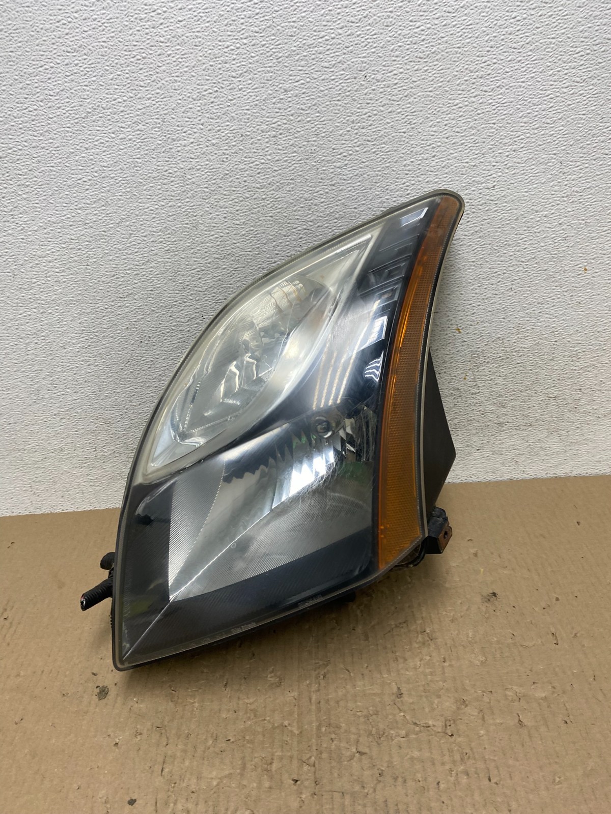 2010 - 2012 Nissan Sentra Halogen Left Driver LH Side Black Headlight AE9753 DW