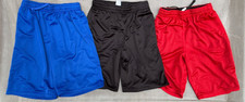 LOT of 3 ATHLETIC WORKS Boys mesh shorts SIZE XL 14-16