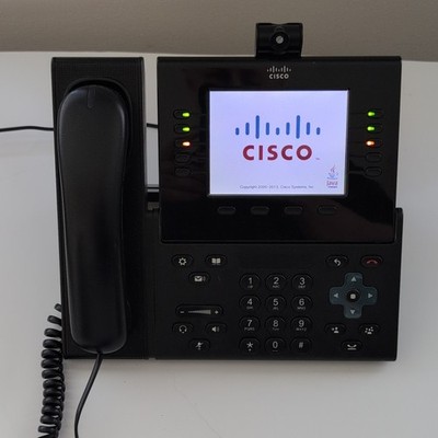 Cisco CP-9951 Unified IP Phone Black 5-Line Ethernet RJ-45 PoE