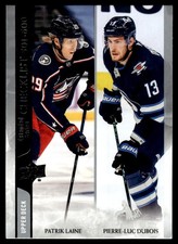 2020-21 Upper Deck Patrik Laine/Pierre-Luc Dubois Columbus Blue Jackets/Winnipeg