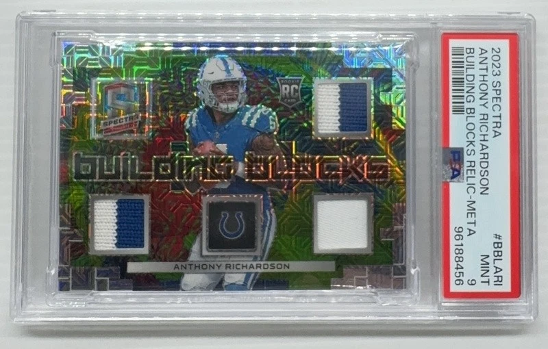 Anthony Richardson Panini Spectra Building Blocks Relics #BBLARI Meta