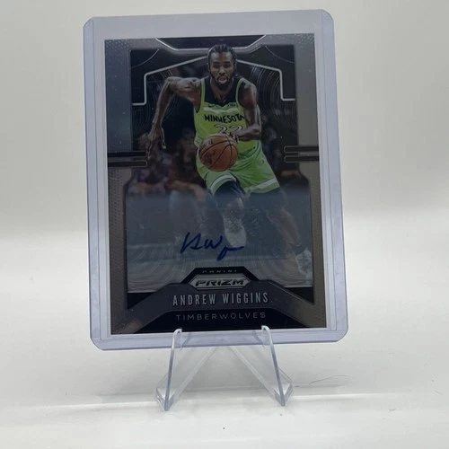 2019-20 Panini Prizm - Andrew Wiggins #160 Signatures (AU)
